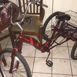 3 Wheeler With Basket 