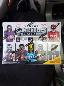 Panini 2017 Contenders Football Cards Box