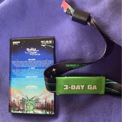 Rolling Loud New York 3 Day Pass Wristband 