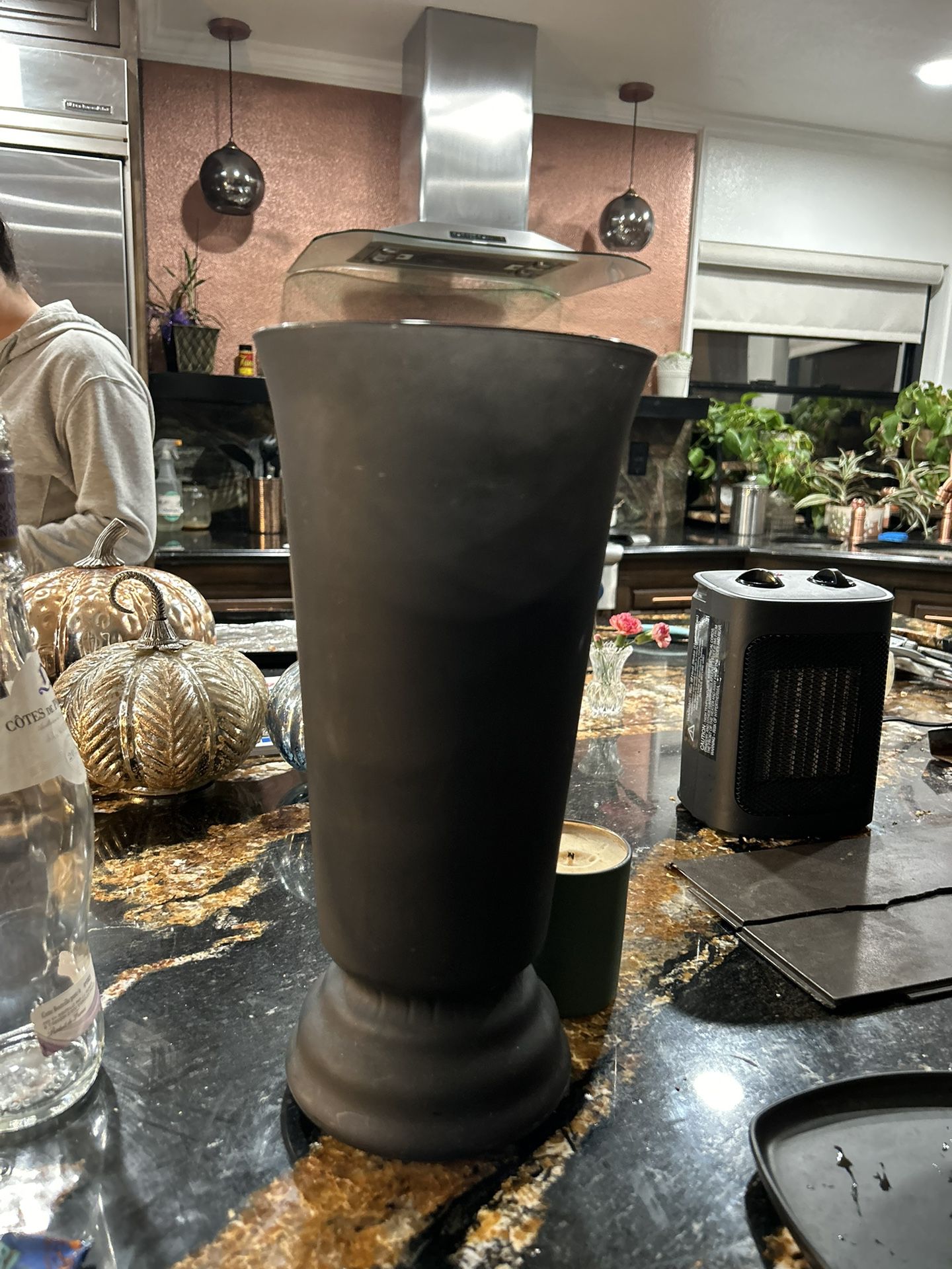 Flower Vase Black