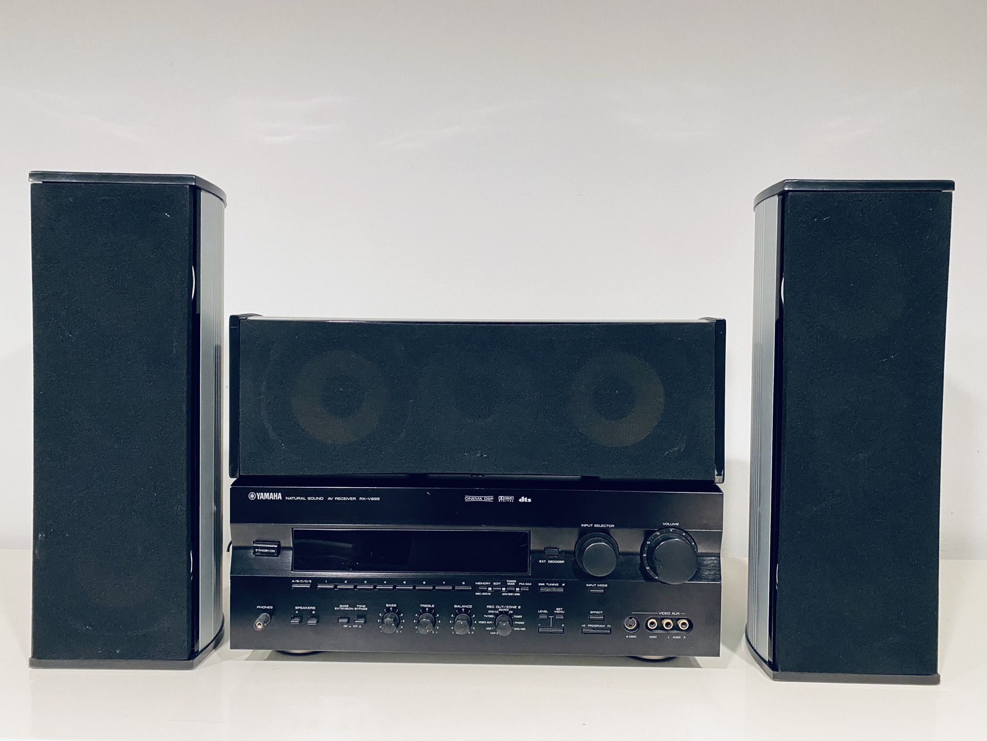 YAMAHA NATURAL SOUND AV RX-V995/ FLUANCE ES-1 SPEAKERS