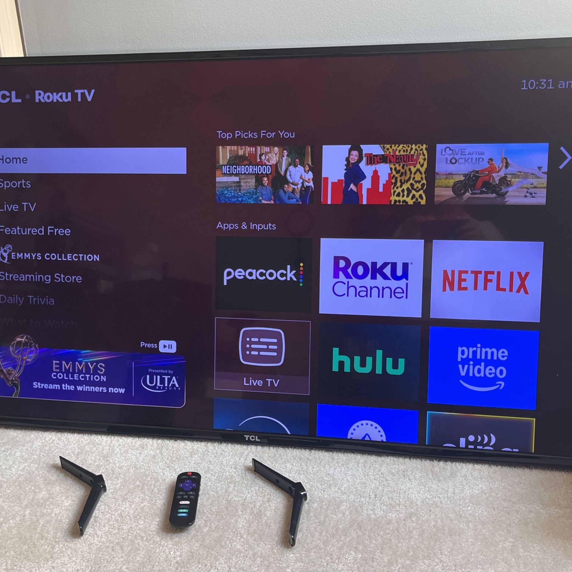 55” 4K TCL Ultra HD Roku LED LCD TV