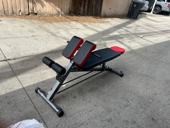 Adjustable Hyperextension Roman Chair Bench