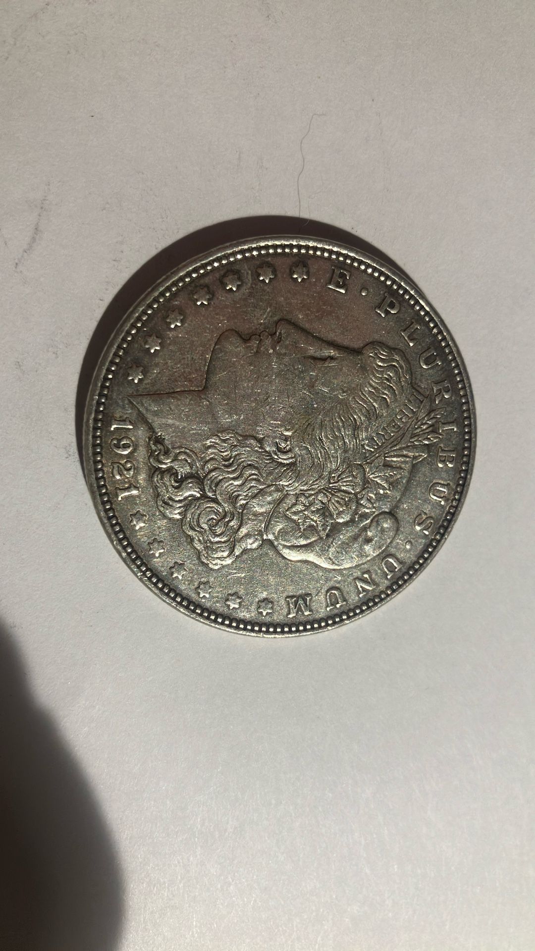 1921 Morgan Silver Dollar Coin