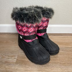 Jands by Transco Geometric Print Snow Boots