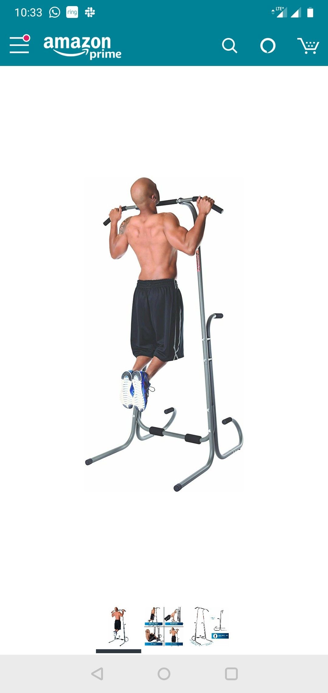 Power Tower pullup dip rack