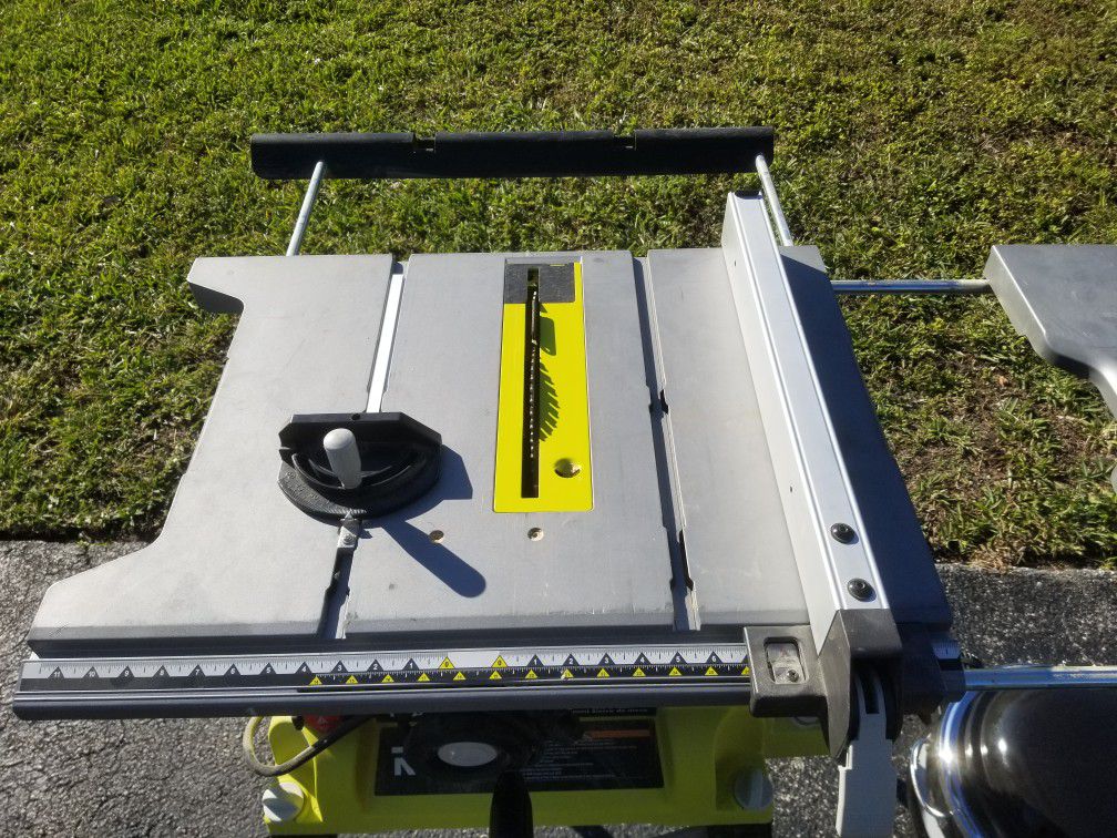 Ryobi 15 Amp 10 In Table Saw With Folding Stand For Sale In Miami Fl