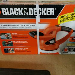 NEW Black And Decker WP900 Corded Random Orbit Waxer And Polisher