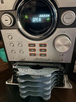 Homes stereo RCA  5 cd player usb n aux input for Bluetooth