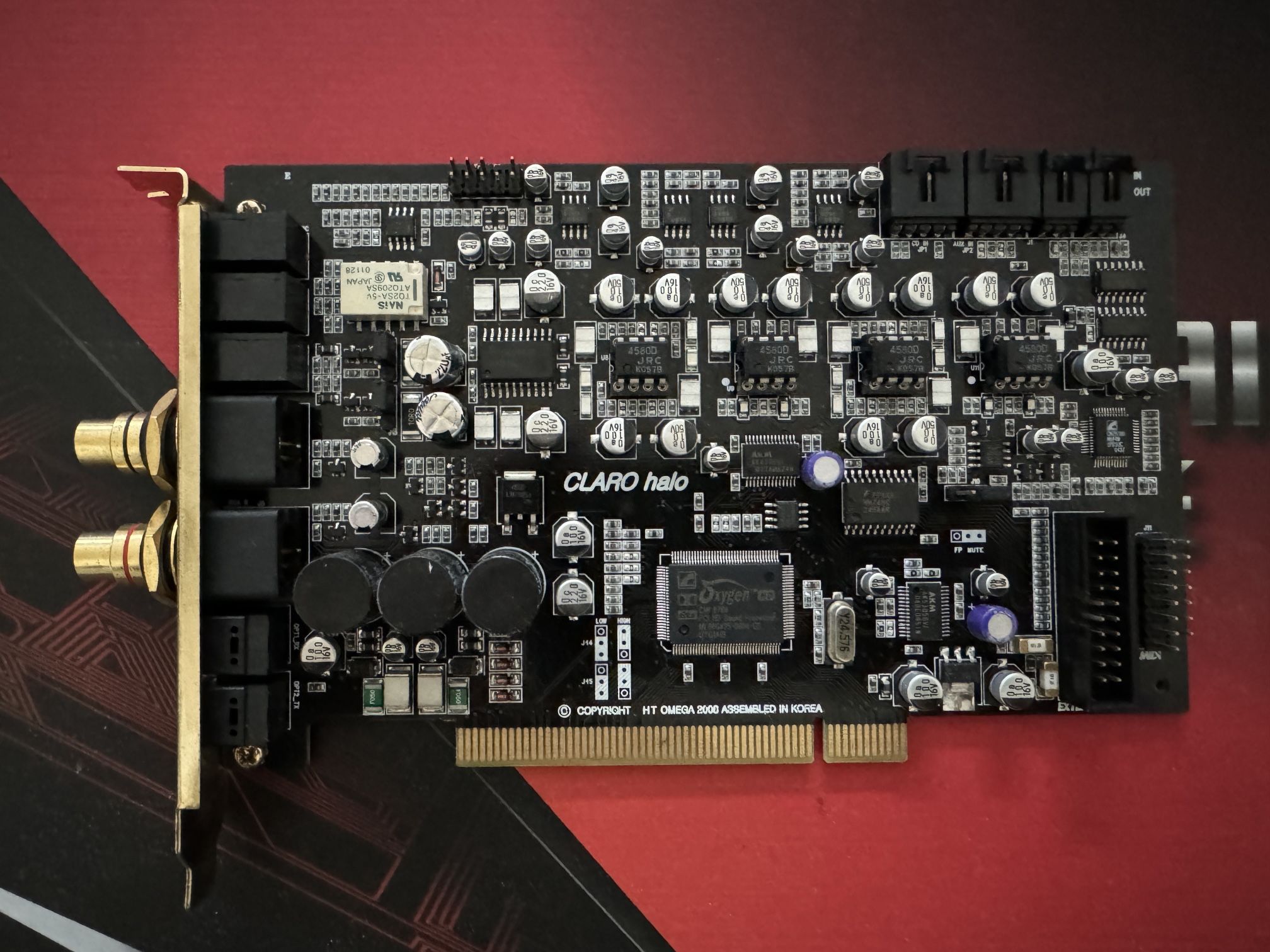 HT Omega Claro Halo PCI Sound Card