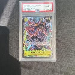 2025 ONE PIECE OP10 EN MONKEY D. LUFFY ALTERNATE ART #111 GEM MT 10