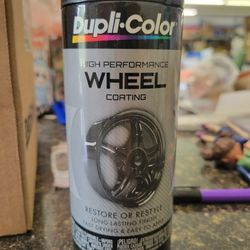 Satin Black Wheel Coating 