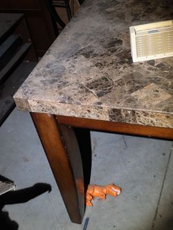 Granite table no chairs