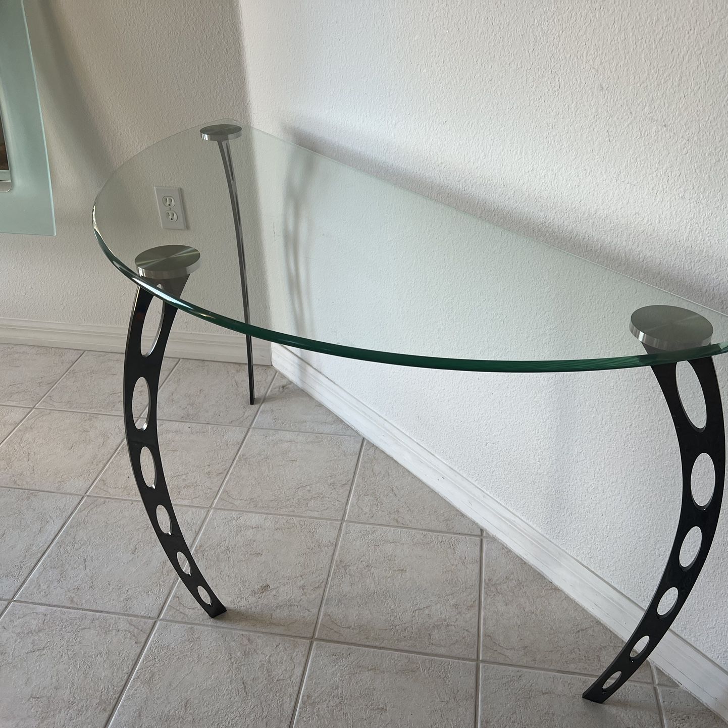 Entryway Glass table