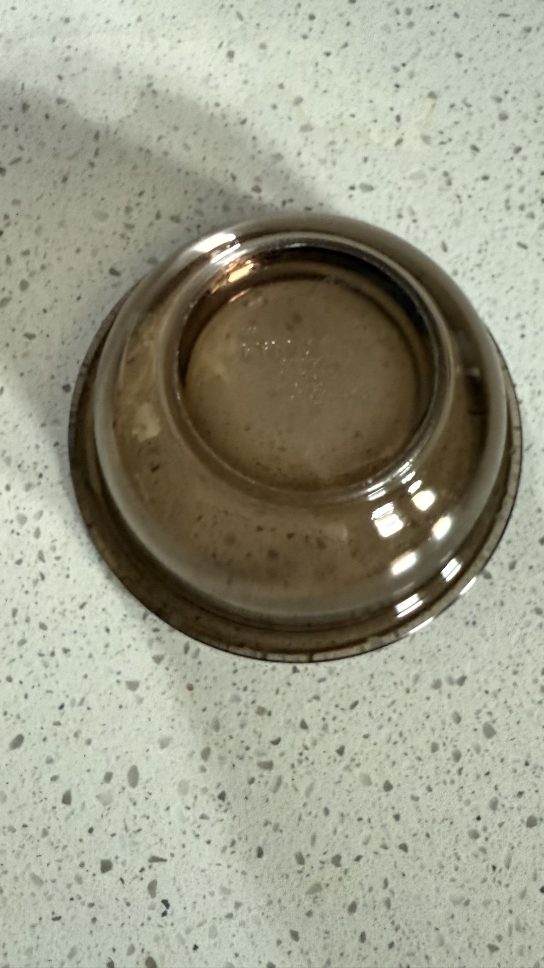 Vintage PYREX Corning Amber Glass Mixing Bowl