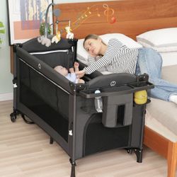 5 in 1 Baby Bassinet For Sale $84.00 50%+ OFF Retail $169.99 NEW IN BOX