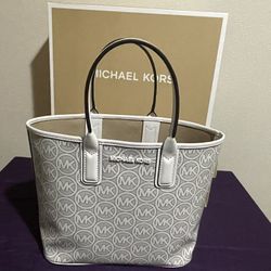 Michael Kors Jodie Small Logo Jacquard Tote Bag