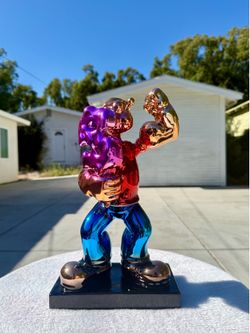 Popeye Money Ice Cream Chrome Figure 13.8” - 35cm