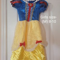 Snow White Girls Size M/8-10 Dress Up Costume 