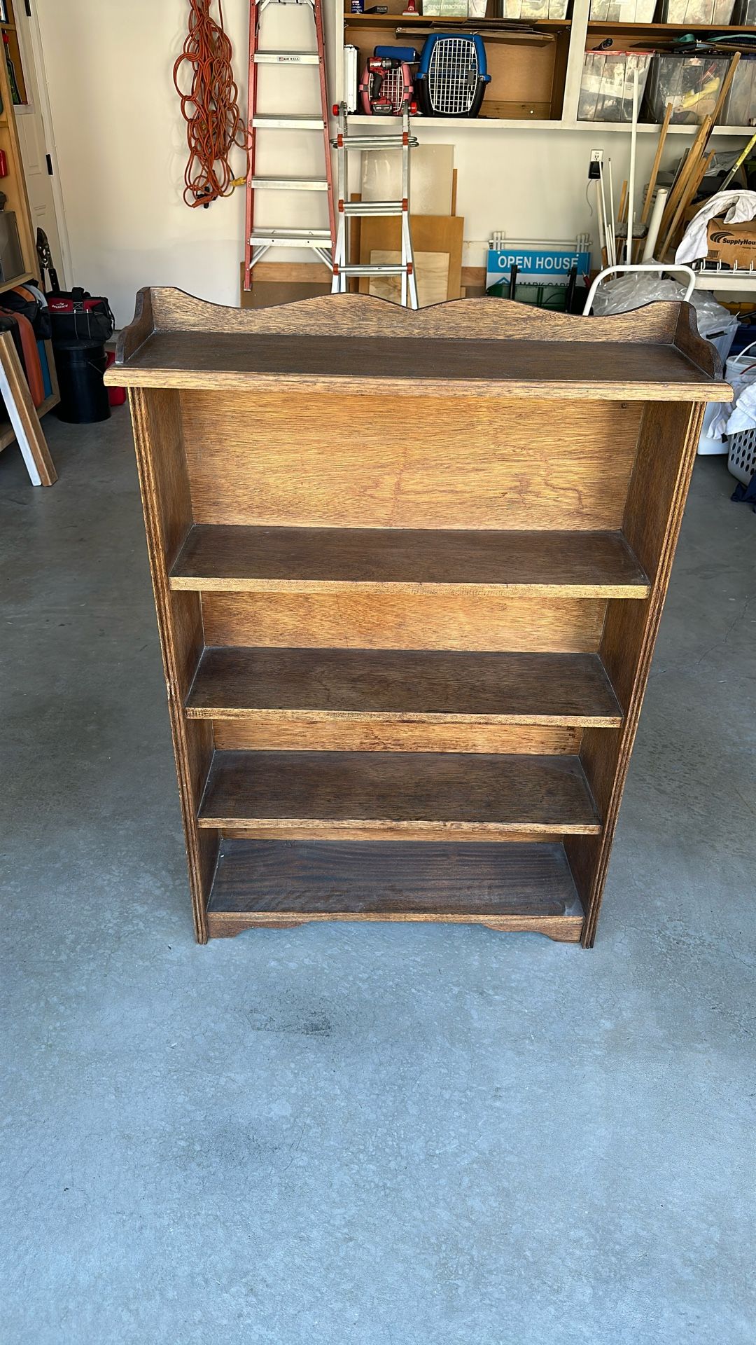 Old Oak Book Shelve