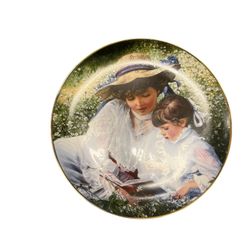ONCE UPON A TIME PLATE SANDRA KUCK HONORING MOTHER'S DAY  