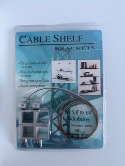 Cable Shelf Brackets - Set of 4