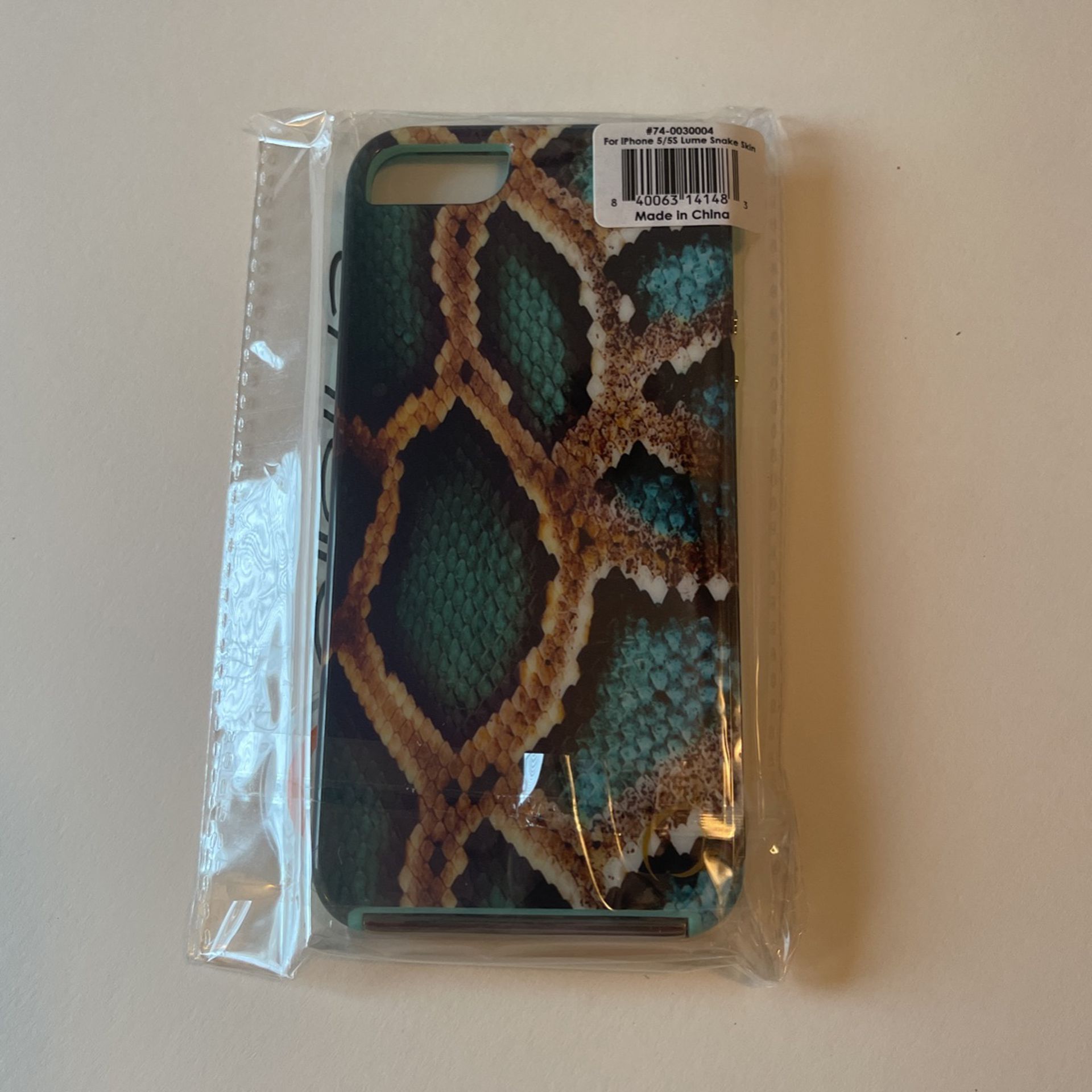 iPhone 5 & 5S Phone Case - Lume Snake Skin 🐍 