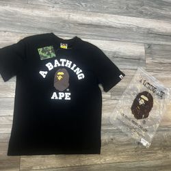 Bape Tee Size Large Brand New 