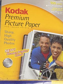 Kodak Premium Picture Paper 8.5x11 100 High Gloss