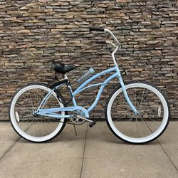 Firmstrong “ Urban Lady “ 26 inch Beach Cruiser Baby Blue