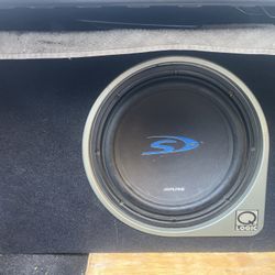 Alpine 12” S Series Subwoofer