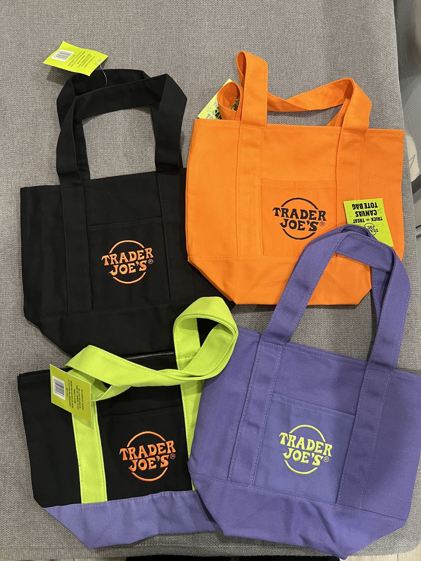 Trader Joe’s Mini Tote Bag Halloween Set