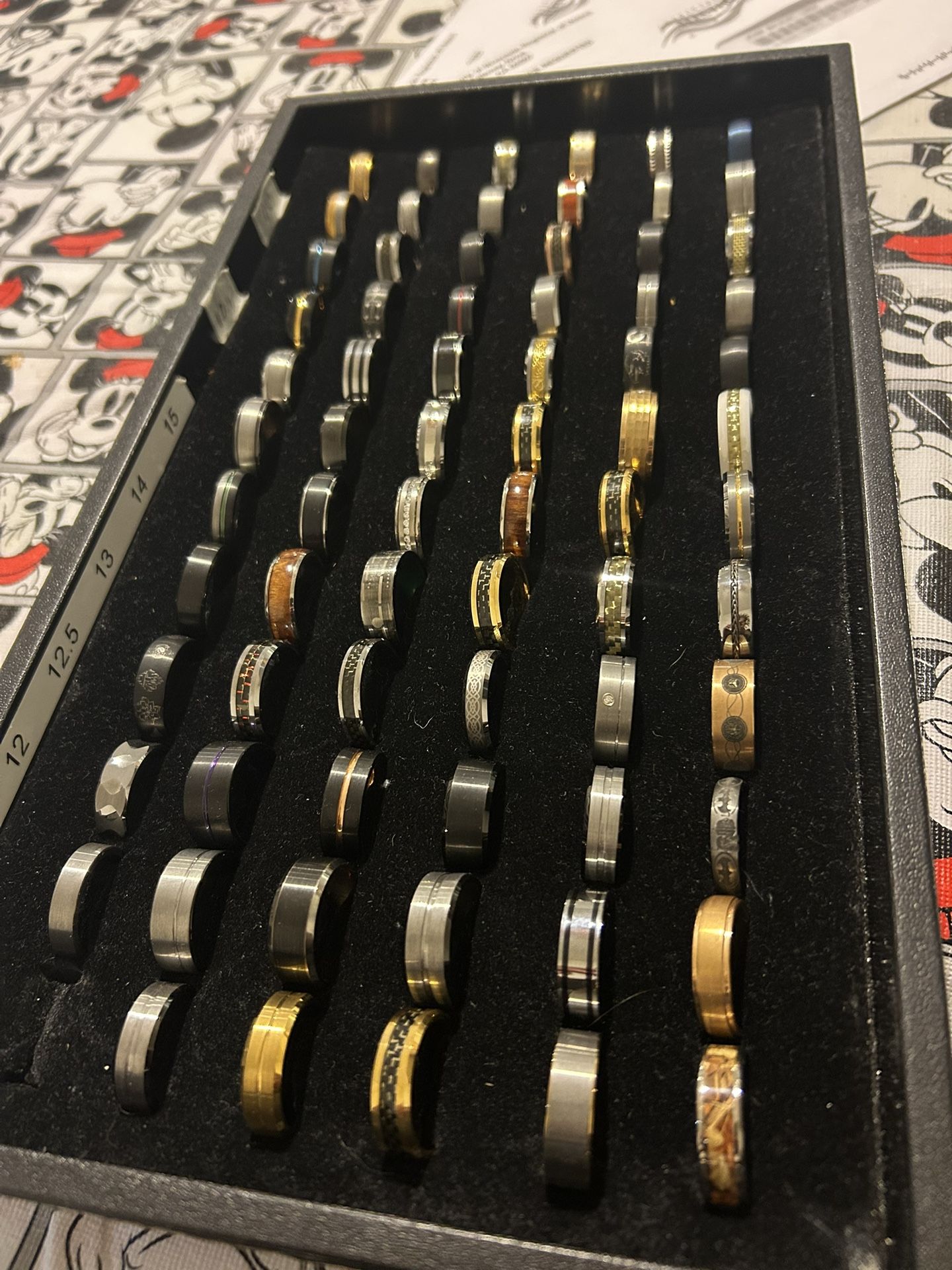 Men’s tungsten carbide Rings 