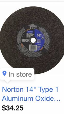 14” metal cutting disks