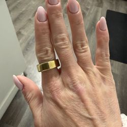 Oura Ring Gen 3 Size 8 Gold Heritage