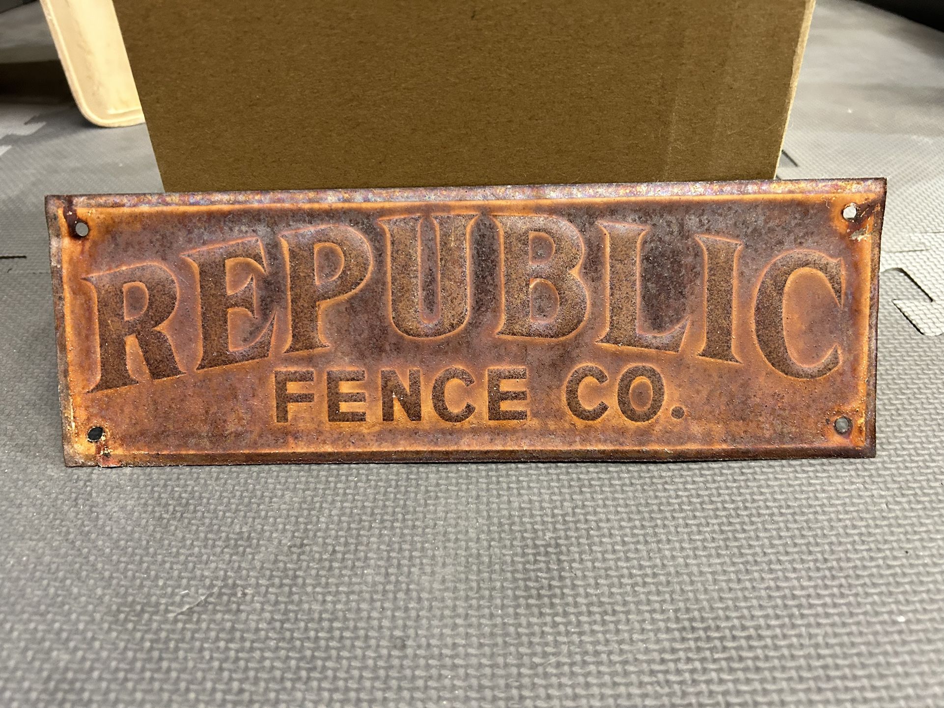 Signs Advertising Original Vintage Gas Oil Man Cave