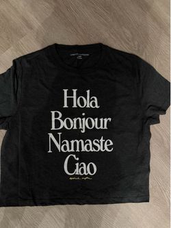 Spiritual gangster women’s T-shirt, size large new