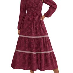 Smocked  flowy dress