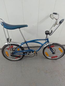 Schwinn ering ray blue crate
