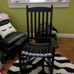 Rocking Chair (black in color)