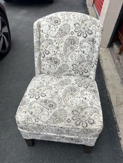 Decorated chair