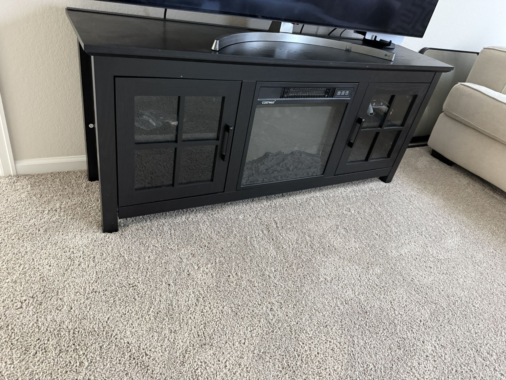 Fireplace TV Stand