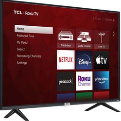 50 Inch TCL Smart TV With Soundbar