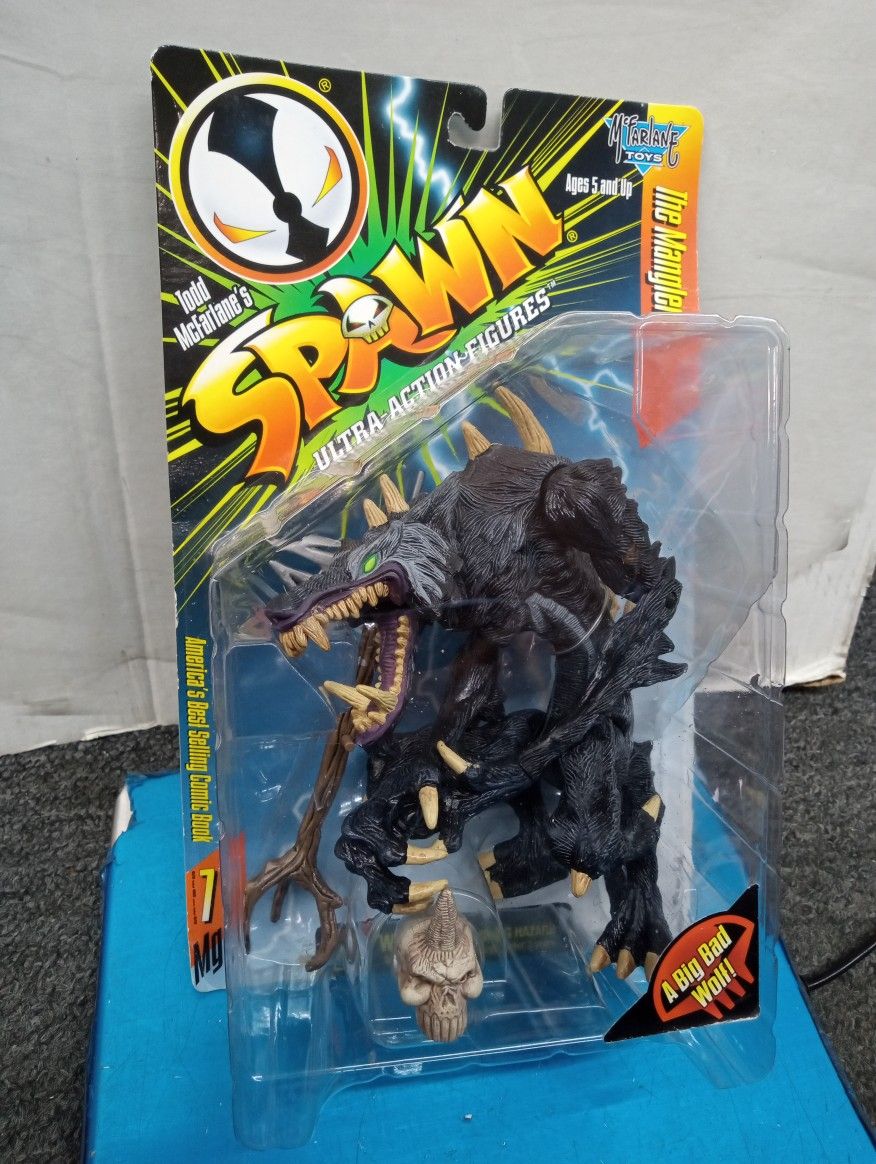 SPAWN The Mangler Big Bad Wolf Action Figure McFarlene Toys 1996 Sealed