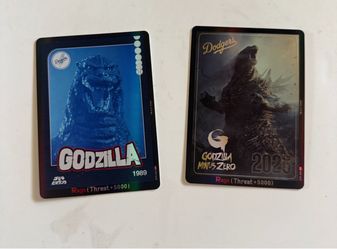 New Dodgers Godzilla 1989 Trading Cards