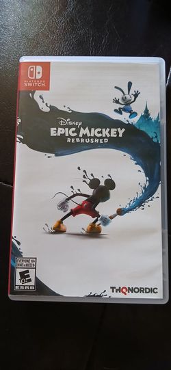 Disney Epic Mickey Rebrushed Video Game for Nintendo Switch