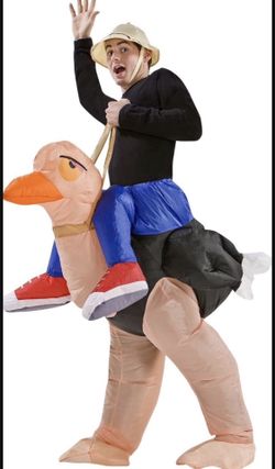 New Ostrich Inflatable Costume $15