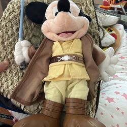Mickey Mouse Jedi Plush