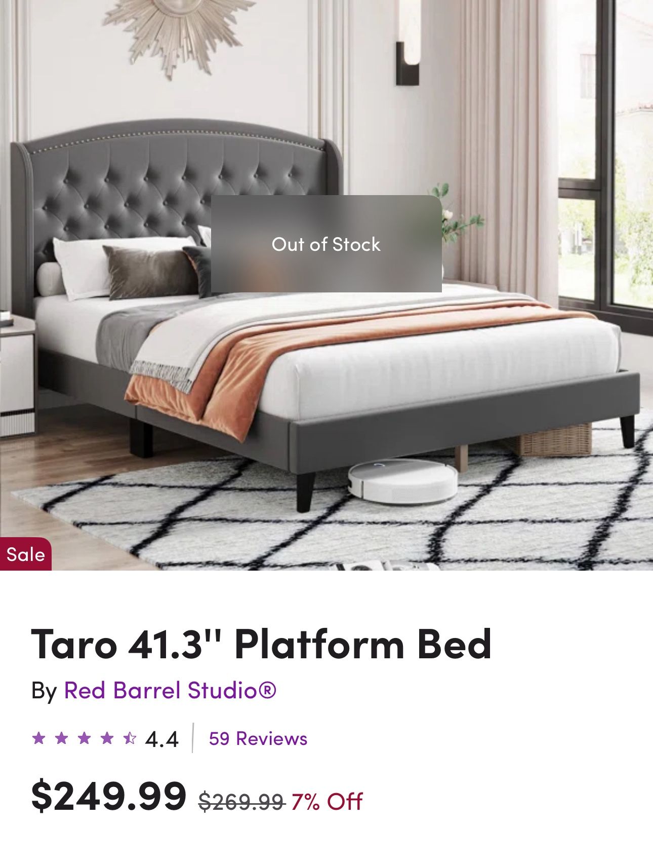 Queen Bed Frame 