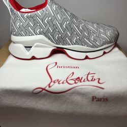  NEW Christian Louboutin  Size Mens 9. Woman’s 10.5. New. Never Taken Out Of The Box